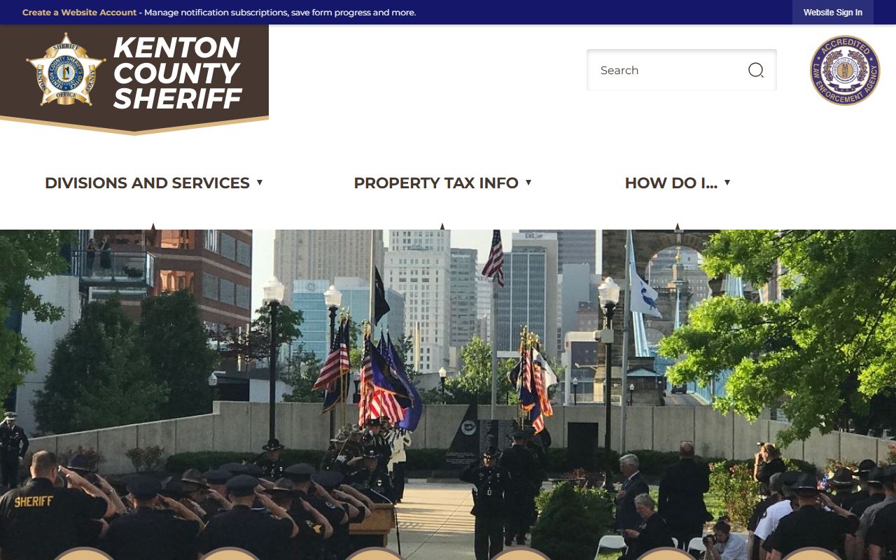 Kenton County Sheriff's Office in Covington Kentucky
