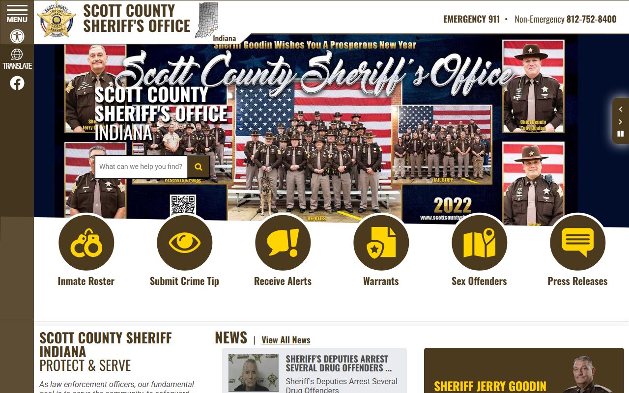 Scott County Sheriff's Office serving Georgetown Kentucky