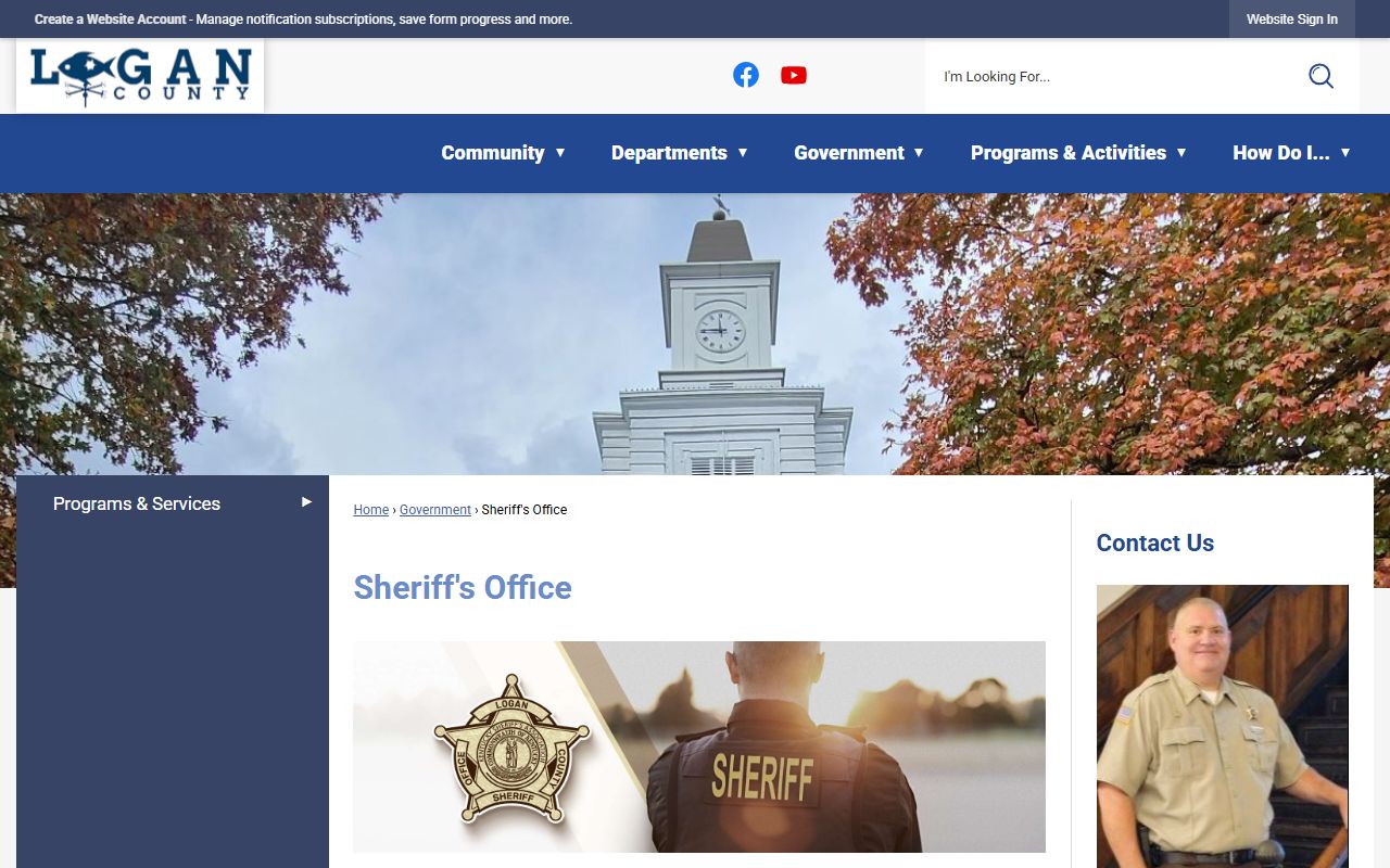 Logan County Sheriff's Office in Russellville Kentucky