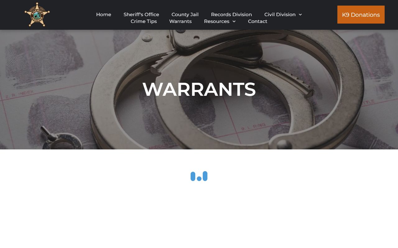 Madison County Sheriff warrant search database showing active warrants
