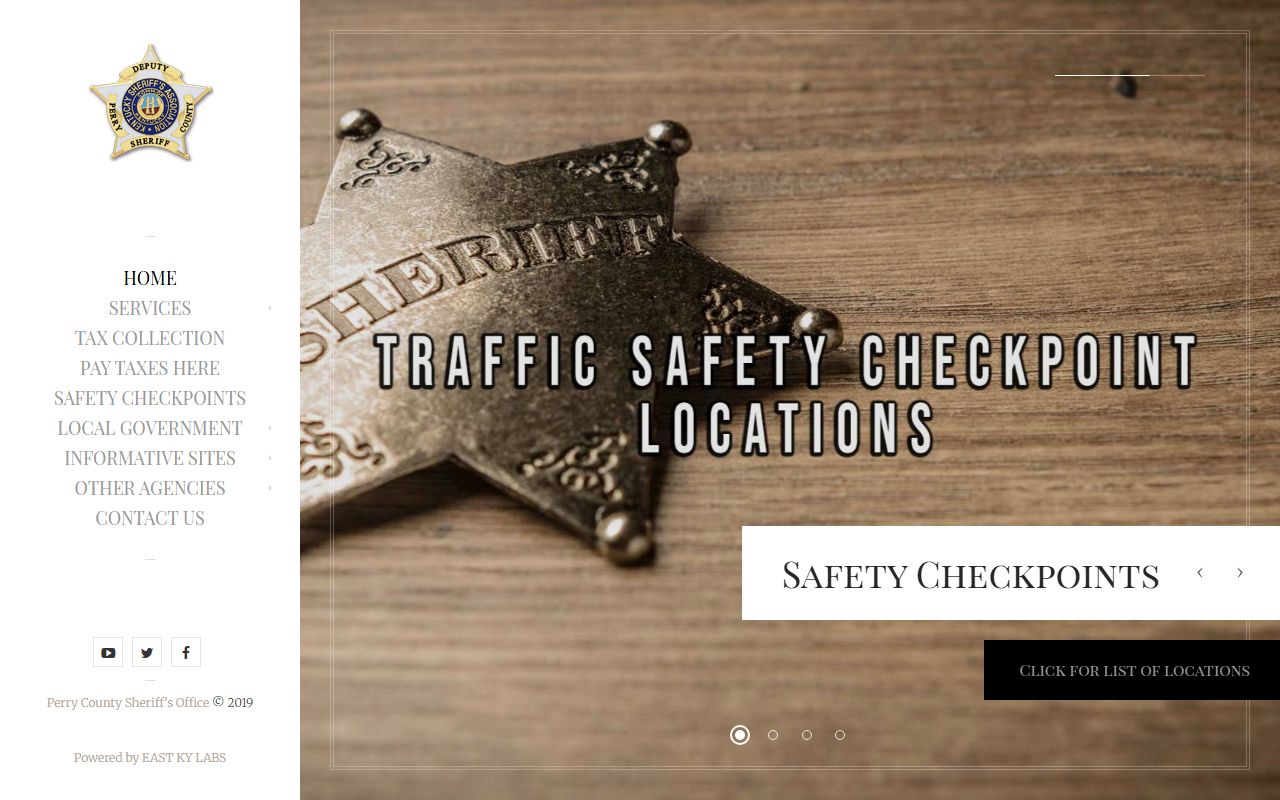 Perry County Sheriff's Office in Hazard Kentucky