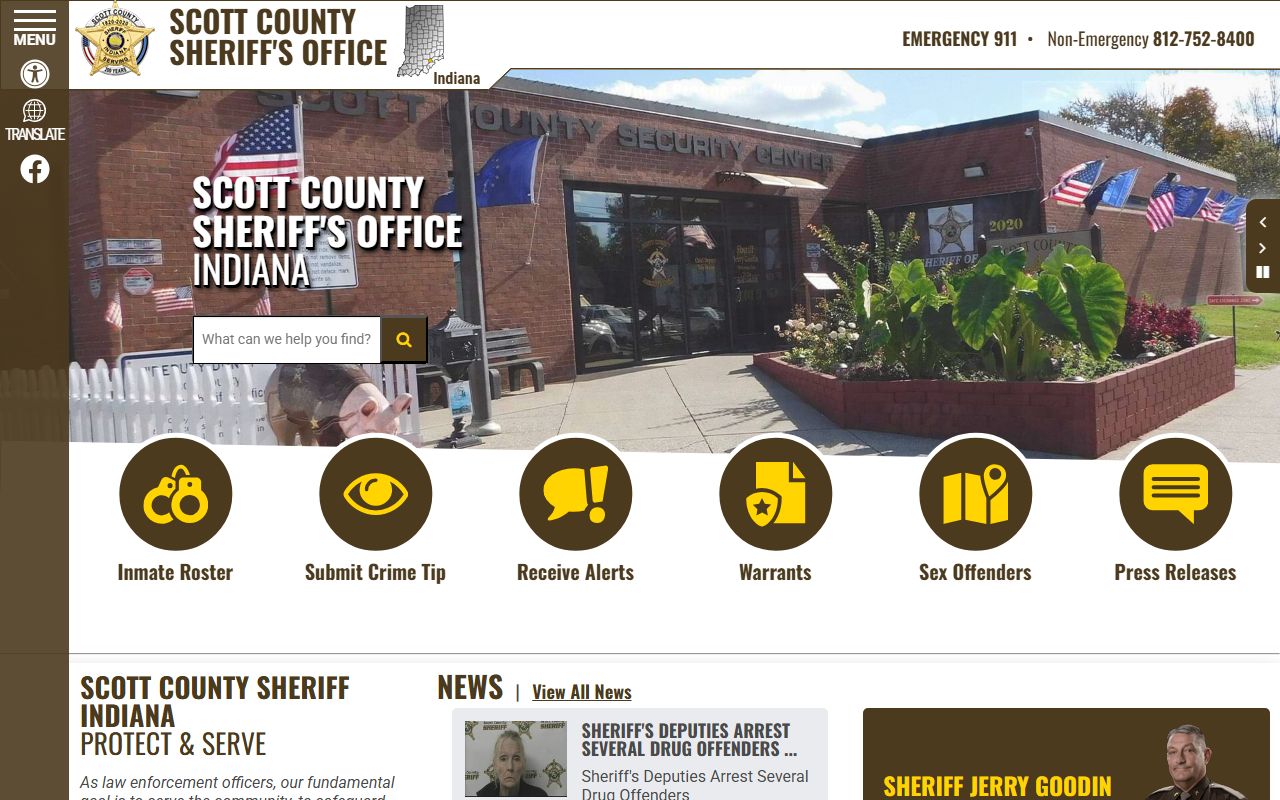 Scott County Sheriff's Office in Georgetown Kentucky